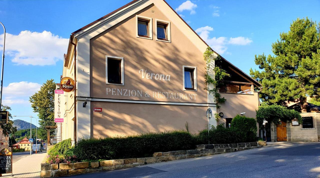 Pension Verona Nový Bor Dış mekan fotoğraf